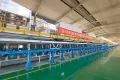 Línea de producción de vidrio electrónico