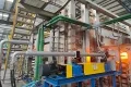 Unidad de agitación horizontal para horno de fusión de vidrio