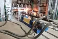 Unidad de agitación horizontal para horno de fusión de vidrio