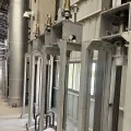 Unidad de agitación vertical para antehogares/antehornos