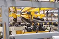 Máquina tronzadora de vidrio