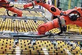 Robot de carga y descarga de vidrio