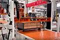Línea automática de envasado de láminas de vidrio