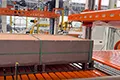 Línea automática de envasado de láminas de vidrio